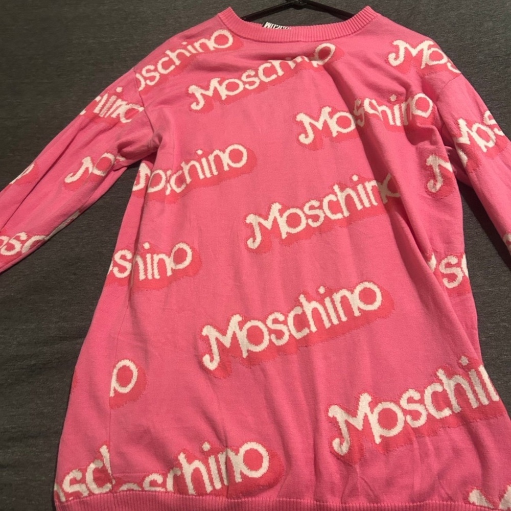Y2K Moschino Barbie Sweater Dress